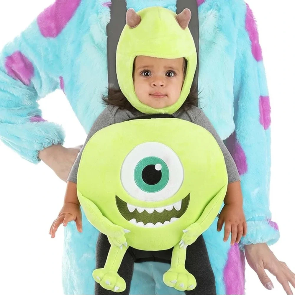 Disney Monsters Inc. Mike Wazowski Baby Halloween Costume 0-24 Months Infant